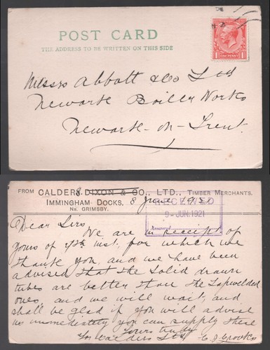 1921 kgv calders - kgv,