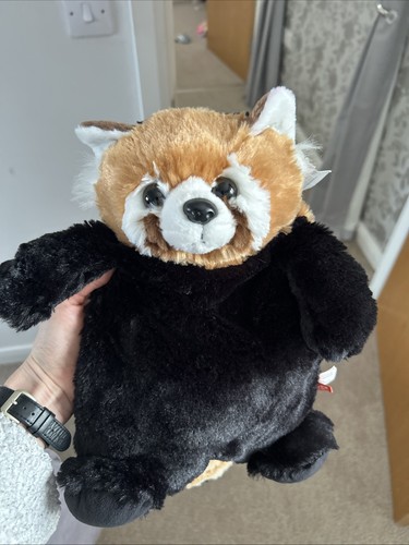 Red panda plush - red, back