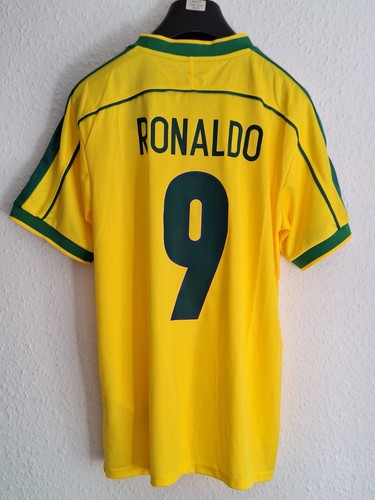 Brazil 1998 ronaldo - #9, retro