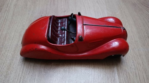 Original red vintage schuco - original,