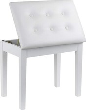 White Piano Stool, Dressing