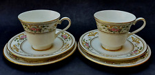 TWO BONE CHINA ROYAL DOULTON ALTON TRIOS