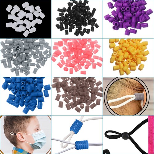 Silicone cord locks toggle - cord,