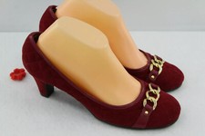 AEROSOLES Women's Red Suede