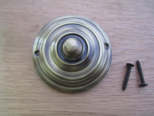 Solid brass door bell - brass,