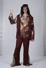 Mens 60's 70's Hippie Adult