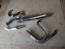 Harley Davidson Downpipes, Shields & Vance & Hines Silencer MAYBE Switchback FLD