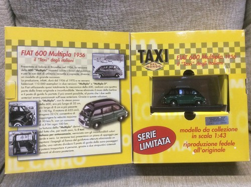 Fiat 600 multipla - 1956, taxi