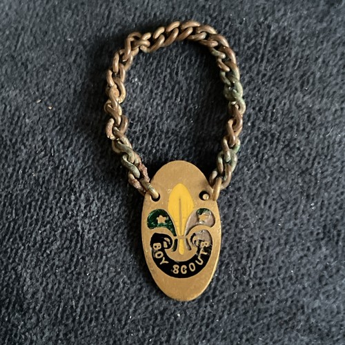 Vintage metal boy scouts - boy,