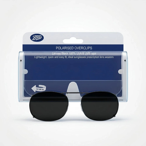 Boots 157 polarised overclips - polarised,