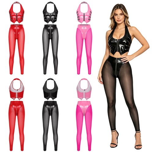 Womens crop top and pants - top,