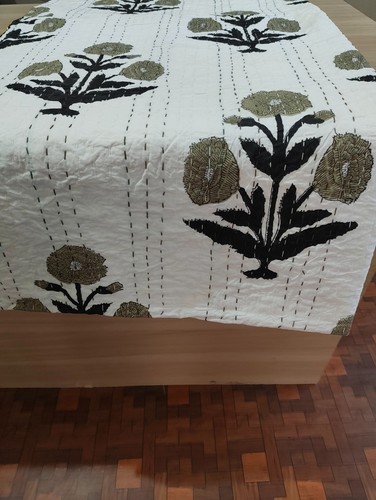 Indian block print kantha - block,