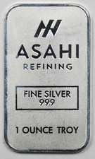 Asahi Refining 1 oz Silver Bar