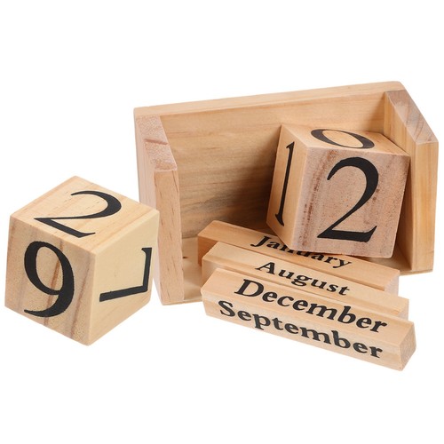 Elegant wood block perpetual - elegant,