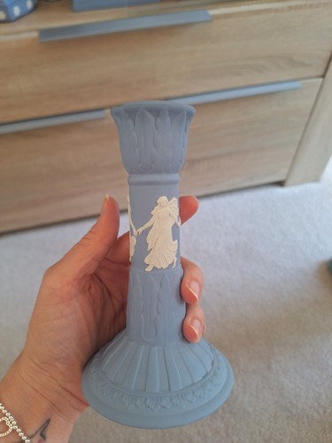 Wedgewood blue candle - blue,