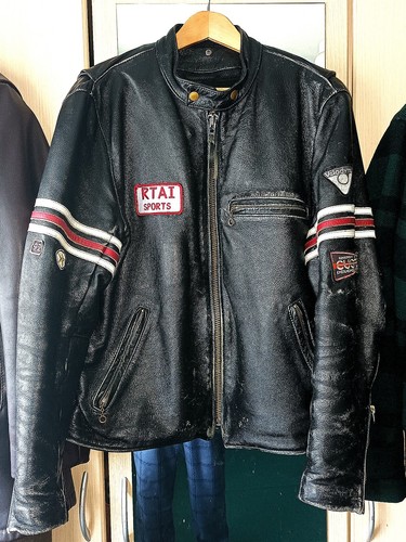 Mens leather jacket - leather,