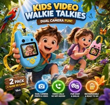 Kids Video Walkie Talkies Dual