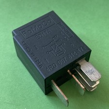 Ford  FoMoCo   Black Micro 5 Pin Relay 6G9T-14B192-BA / 4RD-007-814-17