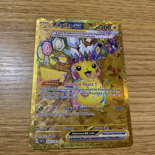 Pikachu 247 191 - ex, surging