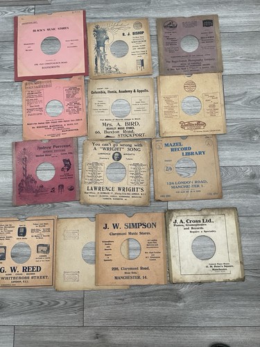 Vintage shellac 78rpm record - shellac,