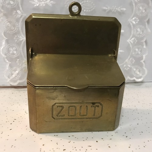 Salt voit box solid - , brass