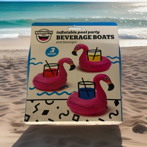 Pink flamingo inflatable - pink,