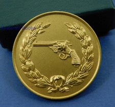 Gilt Bronze Pistol Shooting