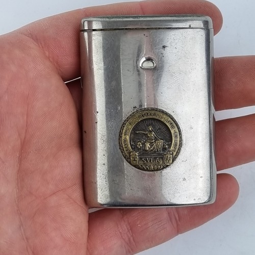 Vintage metal slide open - vintage, vesta