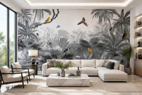 Large tropical bird wallpaper - tropical,