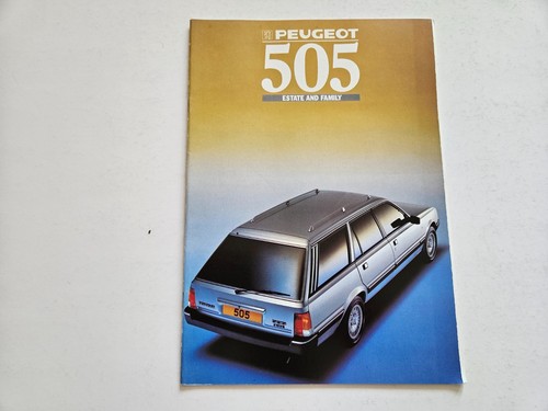 Peugeot 505 estate family - estate,