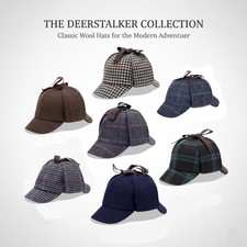 Mens Deerstalker Sherlock