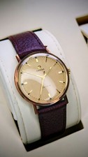 Omega Geneve  9ct  patina SOLID GOLD - 1969/70  na98
