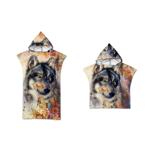 Cool wolf wolves - wolf, hooded