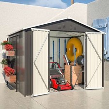 Garden shed apex roof - garden,
