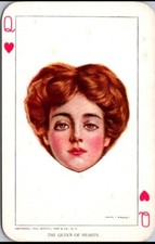 Antique 1909 Postcard "Queen
