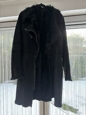 Gerard Darel 100%  Toscana Shearling, Sheepskin, Biker Style Coat RRP £1500 