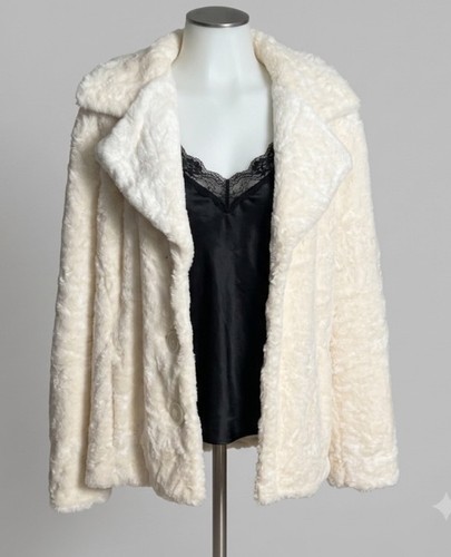 Vintage y2k esprit cream faux - vintage,