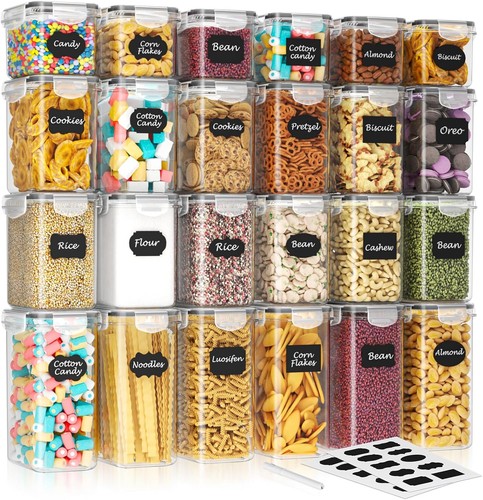 24pc food storage containers - food,