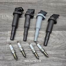 Mini R56 R55 R57 R58 R59 Cooper S Bosch Ignition Coil Pack X4  NGK spark Plugs 