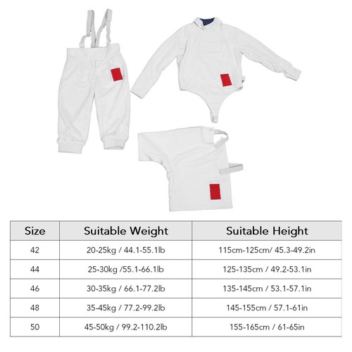 Fencing sport uniform suit - fencing,