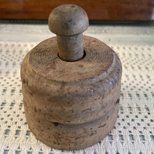 Antique butter mold press - butter, –
