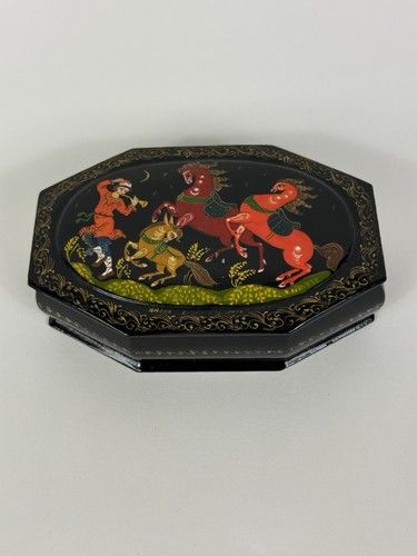 Russian palekh lacquer - palekh,