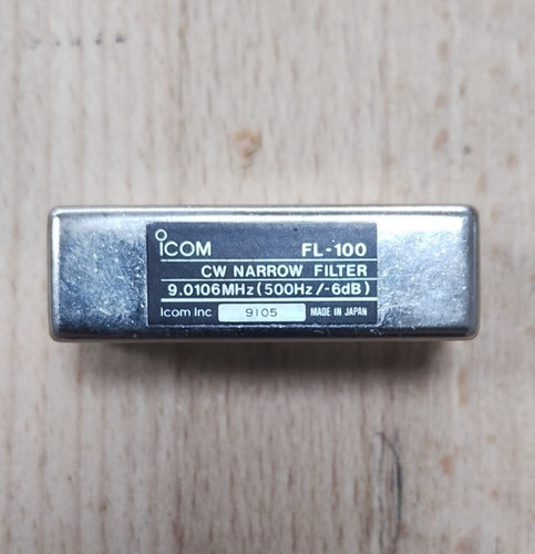 Icom 100 500hz narrow cw - fl-100,