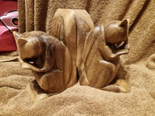 Vintage Rustic Hand Carved