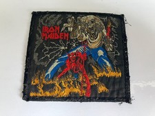 Vintage Iron Maiden Patch Badge