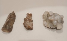 2 neolithic period flint arrow