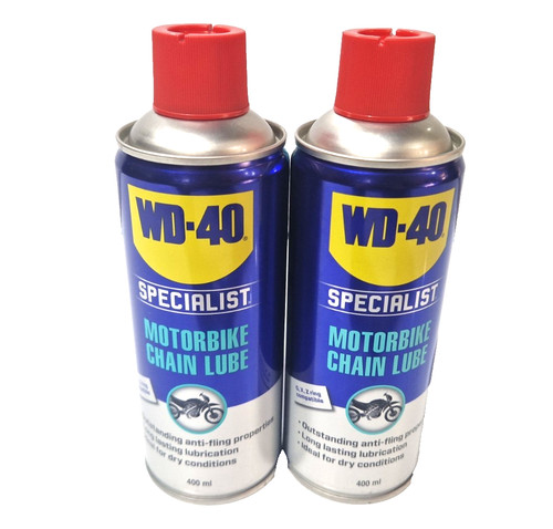 Wd40 motorcycle chain lube - motorcycle,