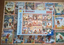 Ravensburger 1000-Piece Jigsaw -Vintagr Rupert The  Bear - COMPLETE