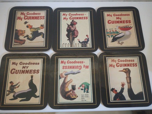 Guinness coasters boxed - guinness,