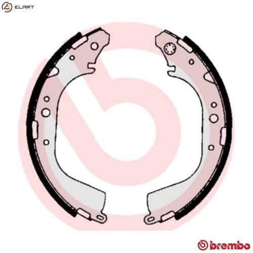 Brake shoe set 530 for - s,